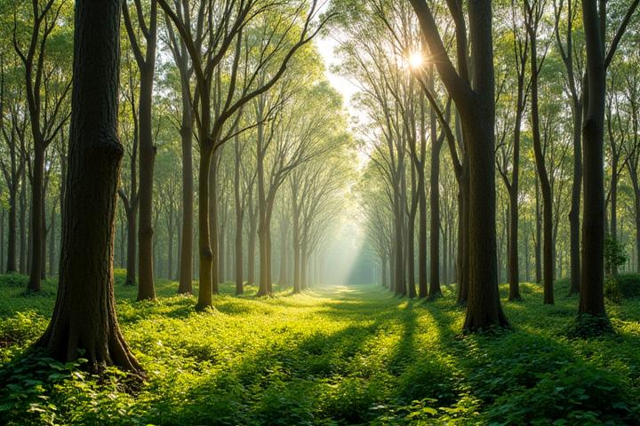Hutan kayu putih yang mampan, sumber untuk fabrik TENCEL™